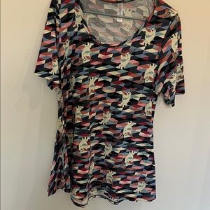 LuLaRoe Frozen Tee